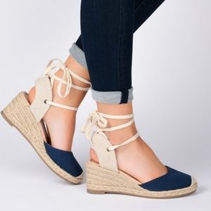 LAST CHANCE Journee collection monte espadrille